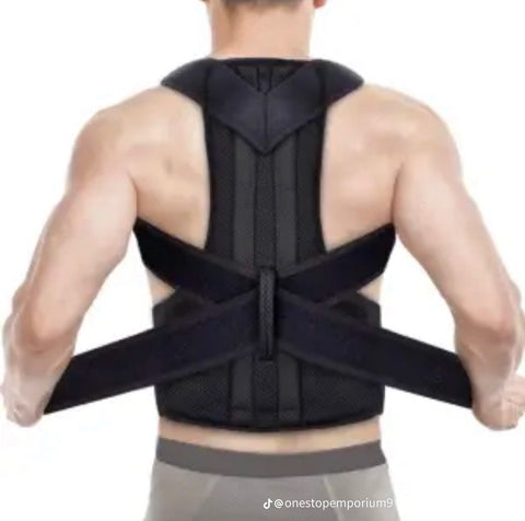 Adjustable magnetic posture corrector Belt