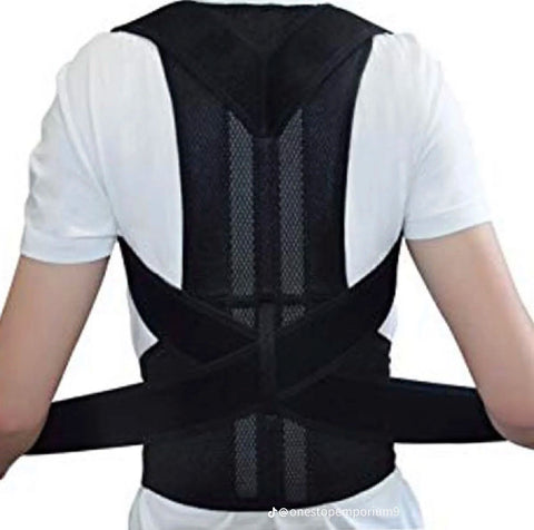 Adjustable magnetic posture corrector Belt