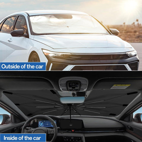 Car sunshade umbrella