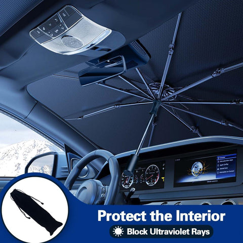 Car sunshade umbrella