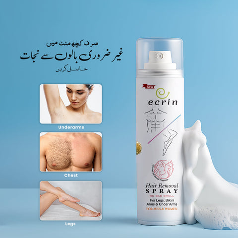 New Original Ecrin Hair Removal Foaming Spray