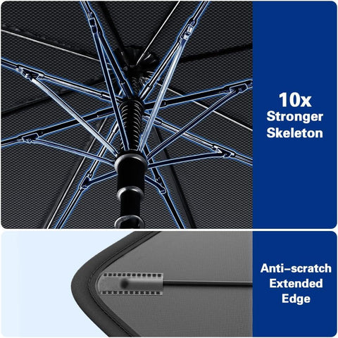 Car sunshade umbrella